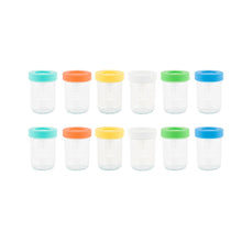 Cargar imagen en el visor de la galería, Set Babyglass 12 Contenedores De Vidrio De 240 Ml