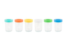 Cargar imagen en el visor de la galería, BABYGLASS: Set 6 contenedores 240 ml + lápiz marcador