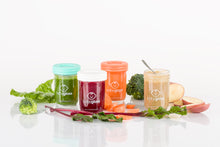 Cargar imagen en el visor de la galería, BABYGLASS 8: Set 4 contenedores 120 ml + 4 contenedores 240 ml + lápiz marcador
