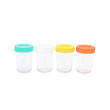 Cargar imagen en el visor de la galería, BABYGLASS: Set 4 contenedores 240 ml + lápiz marcador
