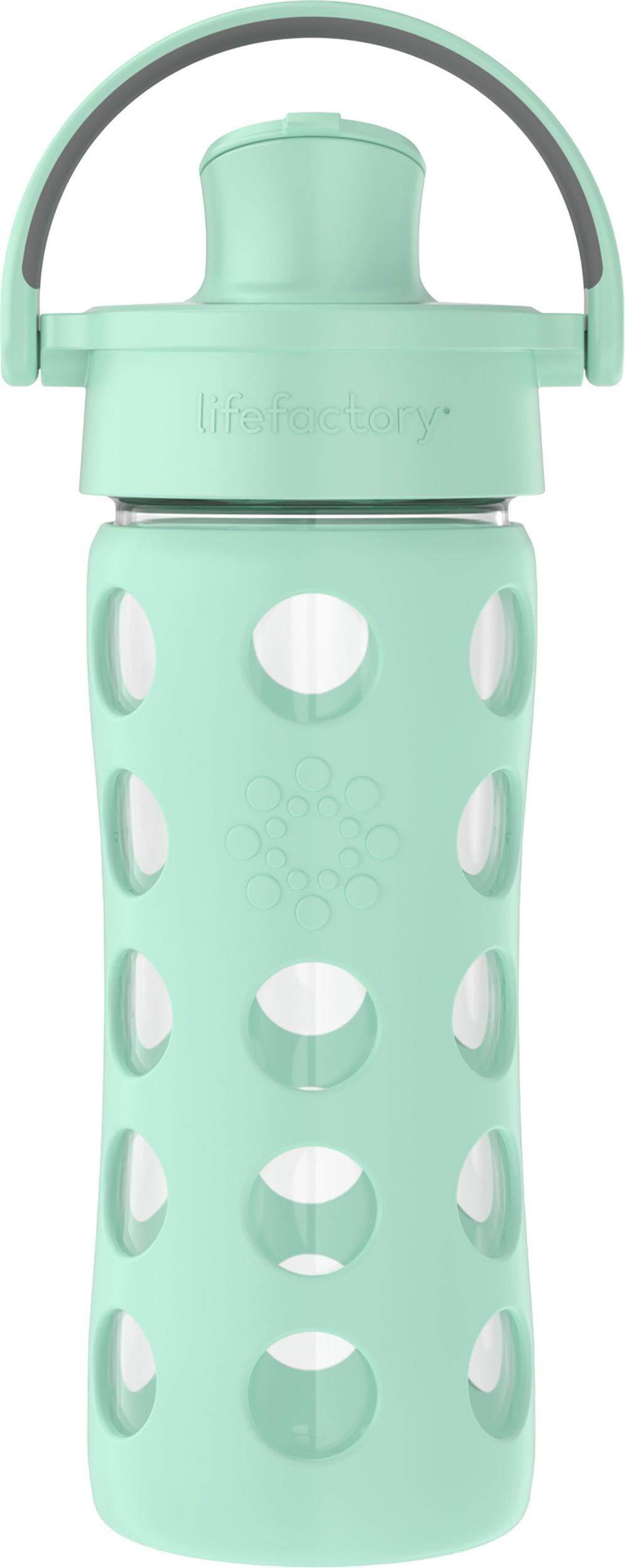 Botella de vidrio 350 ml. con tapa active
